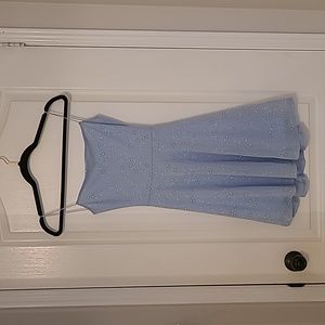 Alice Shimmer Strap-Back MiniDress